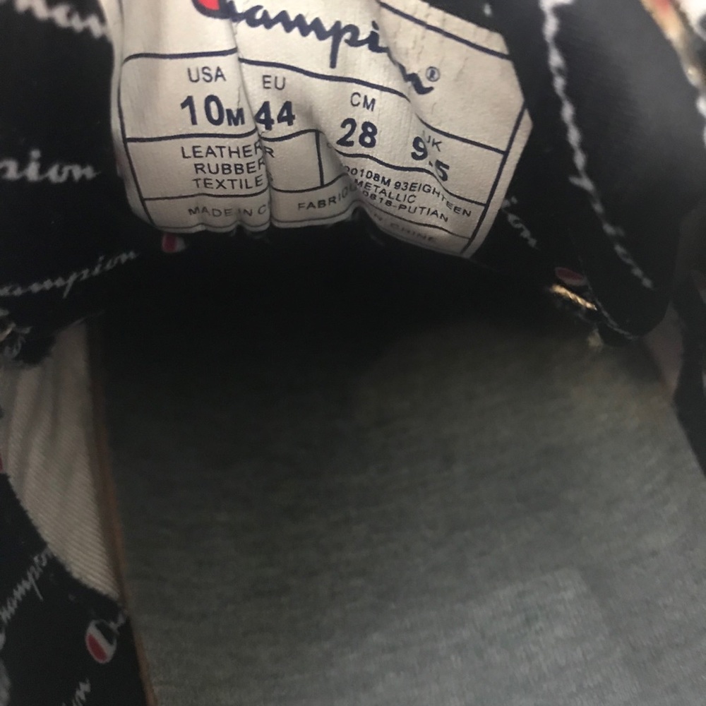 Champion 93Eighteen Block Lace Up Sneaker Shoes - Picture 7 of 9